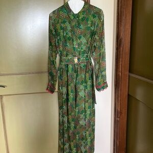 Emily Lovelock Floral Dress Gently Worn